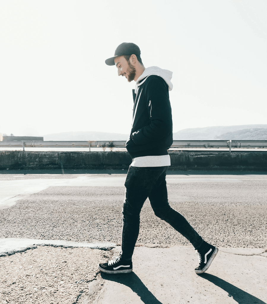 man walking